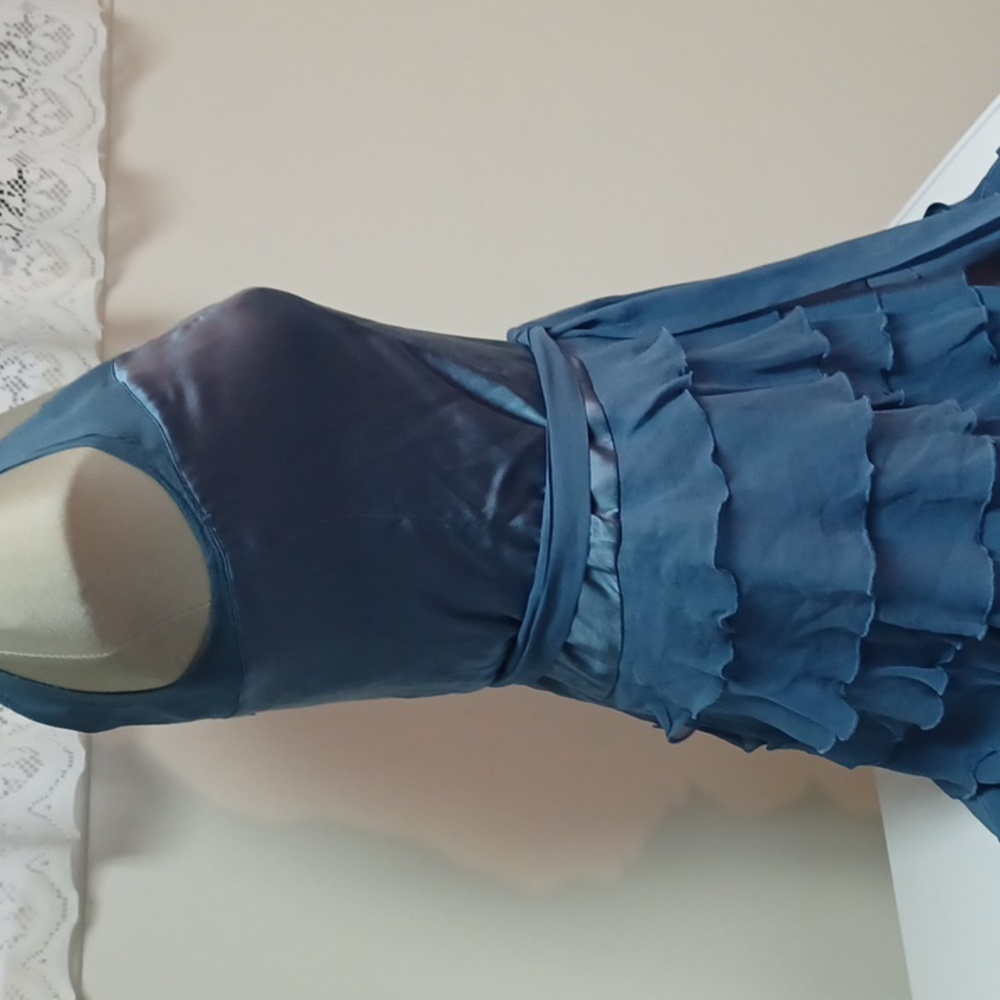 Tristan Exclusive 100% Silk Dress Size 4 - Picture 4 of 14